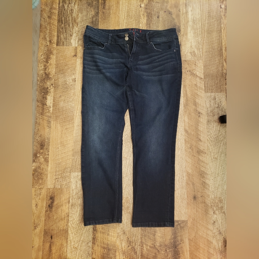 Dark Blue Denim Jeans